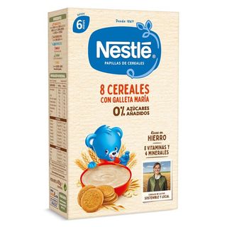 Papilla De Cereales Y Galleta Nestlé Caja 475 G