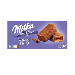 Bizcocho Choco Trio Milka 150 Gr.