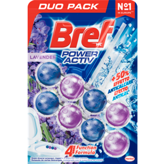 Limpiador Wc Power Activ Lavanda Duplo Bref