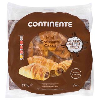 Mini Croissant de Chocolate Continente (emb. 315 gr (7 un))