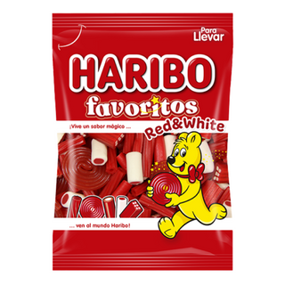Haribo Favoritos Red & White 90g