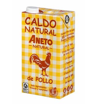 Caldo Aneto De Pollo 100% Natural 1 L