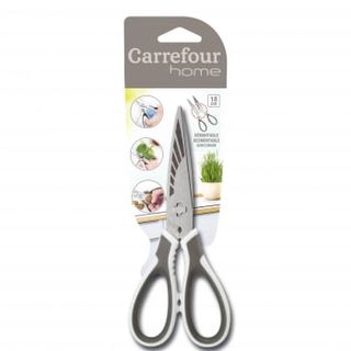 Tijeras Simétricas De Acero Inoxidable 18 Cm Carrefour Home