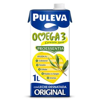 Leche Desnatada Omega 3 Puleva 1 L