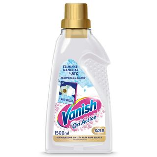Quitamanchas gel VANISH GOLD OXI WHITE, botella 1,5 litros (26621813) (306445)