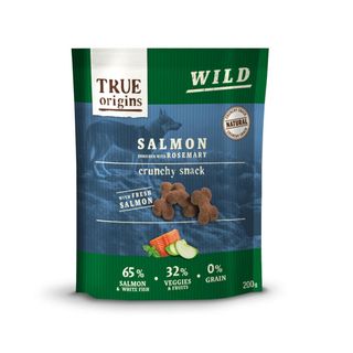 True Origins Wild Galletas Salmón Y Romero Para Perros 0.2Kg