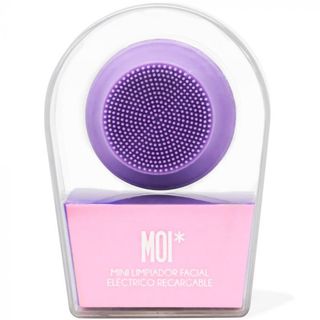 Mini Limpiador Facial Electrónico - MOI* - Morado 8436586281823
