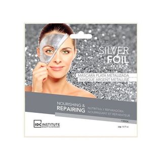 Silver Foil Mask Nutritiva y Reparadora - IDC INSTITUTE - 22 gr 8436576500897