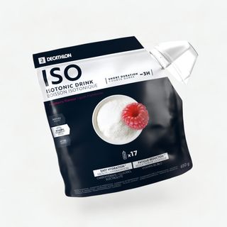 Bebida Isotónica Polvo Iso Frutos Rojos 650G Talla Única .
