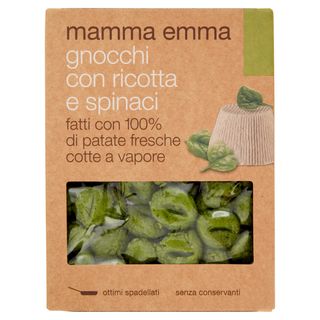 Mamma Emma Gnocchi Con Ricotta E Spinaci 400 G -0119