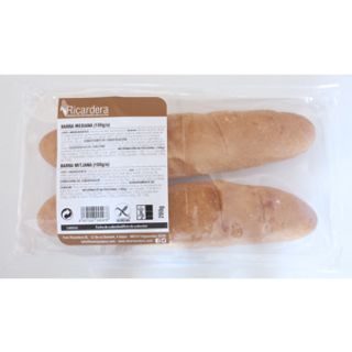 Barras Pan 200gr S/gl Ricardera