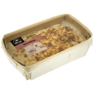 Lasaña Boloñesa Carrefour 350 Gr.