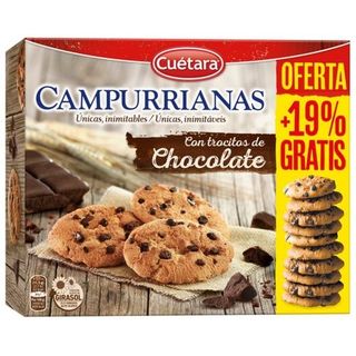 Galletas Cuétara Campurrianas Trozos Chocolate 350 G