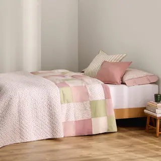 Funda Nórdica De Patchwork Lalapat Rosa cama 80-90cm