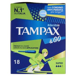 Tampax &Go X18 Super