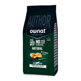 Ownat Author Junior Pollo Fresco Pienso Para Perros 3Kg