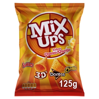 Mix Ups Snack de Patata y Maíz Sabor Queso 125g