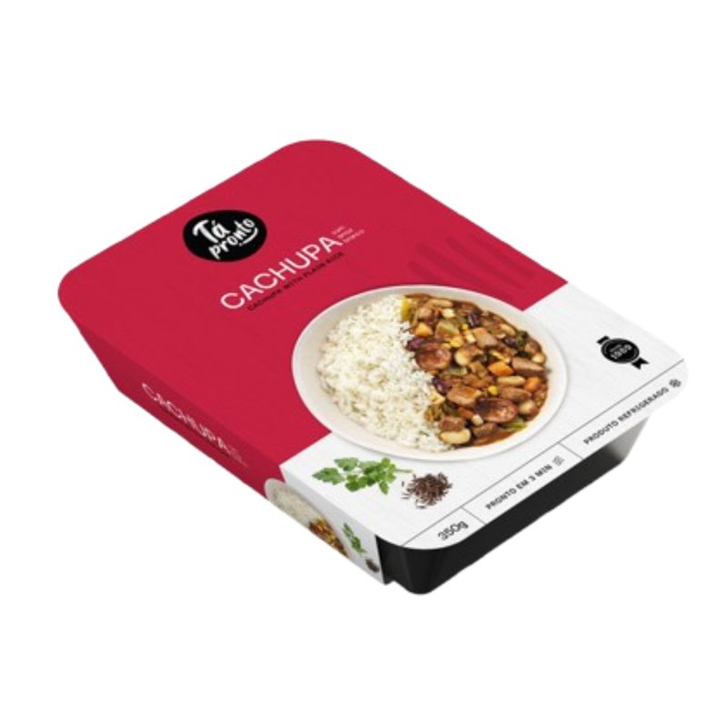 Tá Pronto Cachupa com Arroz Branco 350g