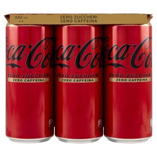 Coca-Cola Zero Senza Caffeina 6 x 33 cl
