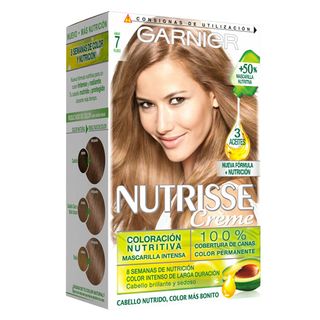 Tinte Rubio 7.0 Nutrisse Garnier - 1 Ud (3600541375734)