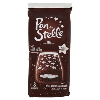 Pan Di Stelle Merenda Pan Di Spagna Al Cacao E Crema Al Latte 280G - 500207