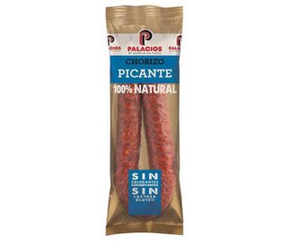 Chorizo Casero Picante de Categoria Extra Palacios 250 G.