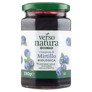 CONAD VERSO NATURA Composta di Mirtillo Biologica 330 g - 80459323