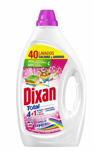 Detergente Liquido Adios Al Separar Dixan 40Ds