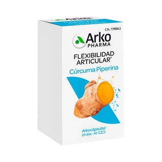 ARKOCAPSULAS CURCUMA BIO 40 CAPSULAS
