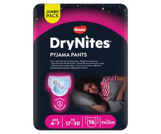 Pañales de Noche Drynites Niñas Talla 7, 16 Uds