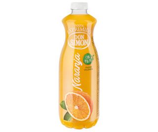Zumo Refrigerado Exprimido Naranja con Pulpa Don Simón Botella de 1 L
