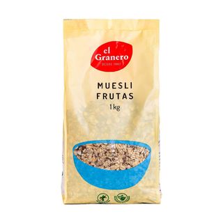 Muesli de frutas 1kg El Granero Integral