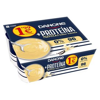 Postre Danone Proteina Vinilla P4X105Gr