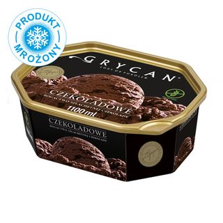Grycan Lody familijne Czekoladowe, 1,1 L