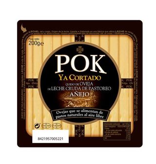 Queso Pok Añejo Cortado 200 G