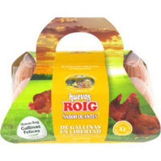 Huevo Fresco Xl Cesta Roig 1/2 Docena (10954592)
