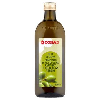 CONAD Olio di Oliva Composto di Oli di Oliva Raffinati e Oli di Oliva Vergini 1 litro - 8003170018693