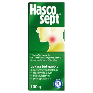 Hascosept 1,5 mg/g 100 g