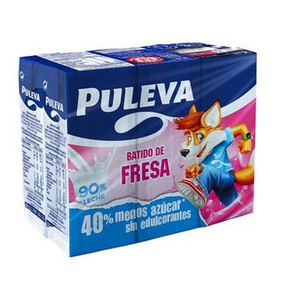 Batido Puleva Fresa 20 Cl. 6 Uds.