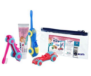 Cepillo Viaje Kin Inicio Coche + Pasta 25Ml