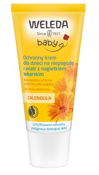 Weleda Calendula Ochronny Krem dla dzieci na niepogodę i wiatr z nagietkiem lekarskim