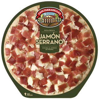 Pizza De Jamon Serrano Casa Tarradellas 390 G