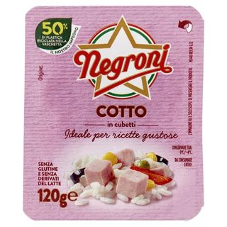 Negroni Cotto In Cubetti 120 G - 983403