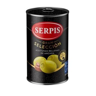 Serpis Aceitunas Anchoa Gr.Selección, 130Gr