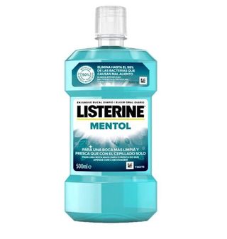 Antiséptico Listerine Mentol 500 Ml