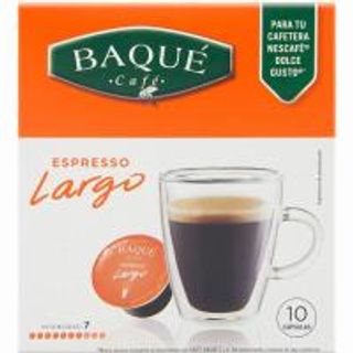 Café Largo Baqué, Caja 10 Monodosis (18243675)