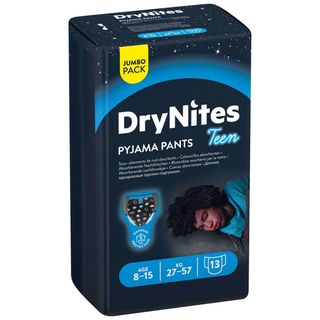 Cuecas DryNites Menino 27-57kg 8-15 Anos Huggies (emb. 13 un)