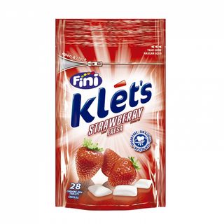 Chicle Fresa Klet´S Grageas39G