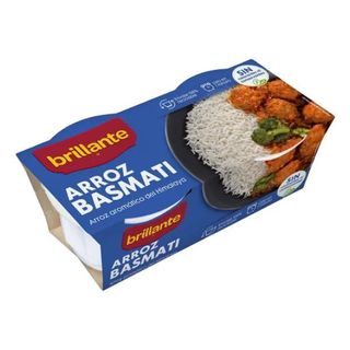 Brillante Arroz Arroz Basmati Aromático del Himalaya 2u 125g