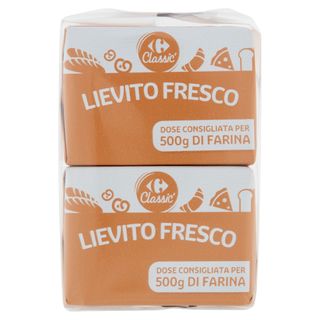 Carrefour Classic Lievito Fresco 2 x 25 g